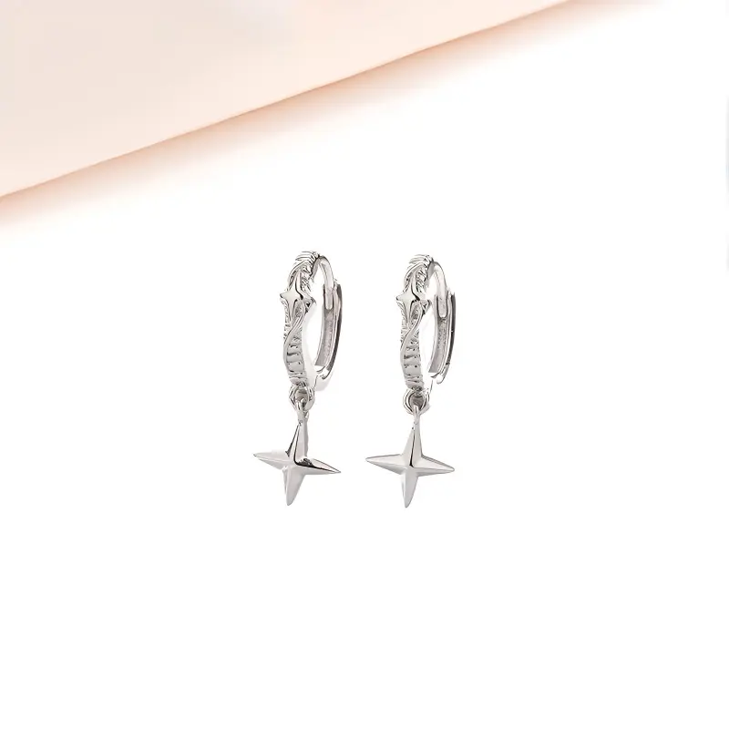 MIDNIGHT MOMENT Alloy Earrings Unisex-4
