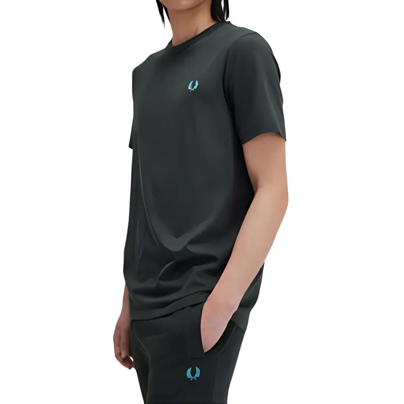 FRED PERRY T Shirts Men Black-3