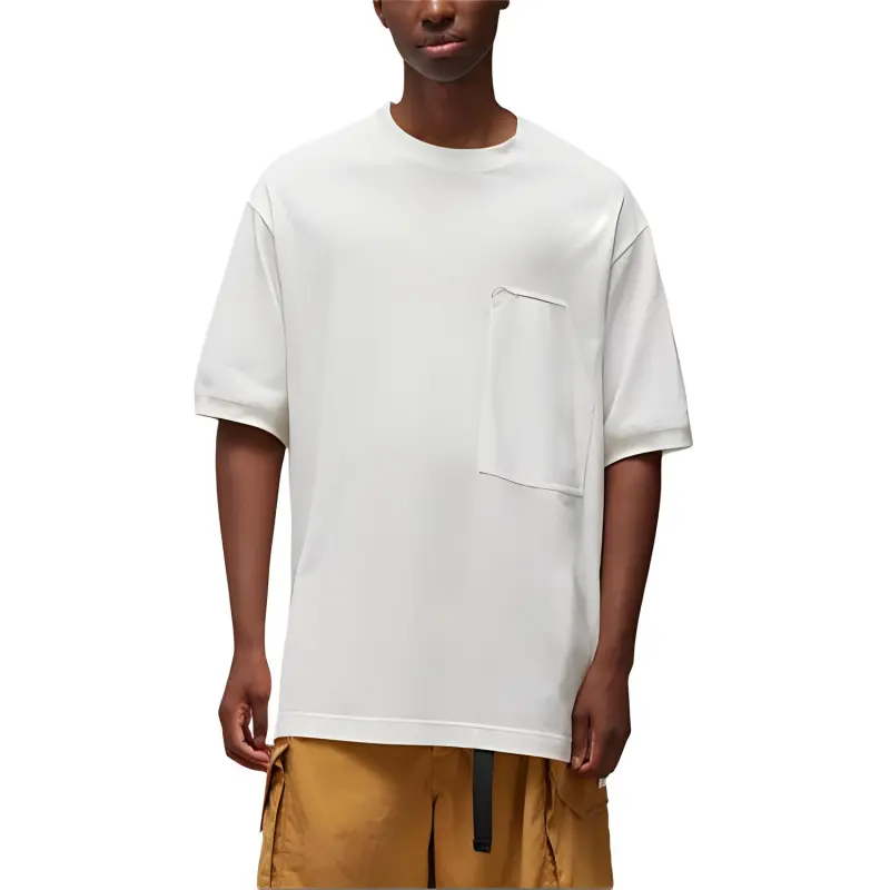 Y-3 Patch-pocket Cotton T-shirt-1