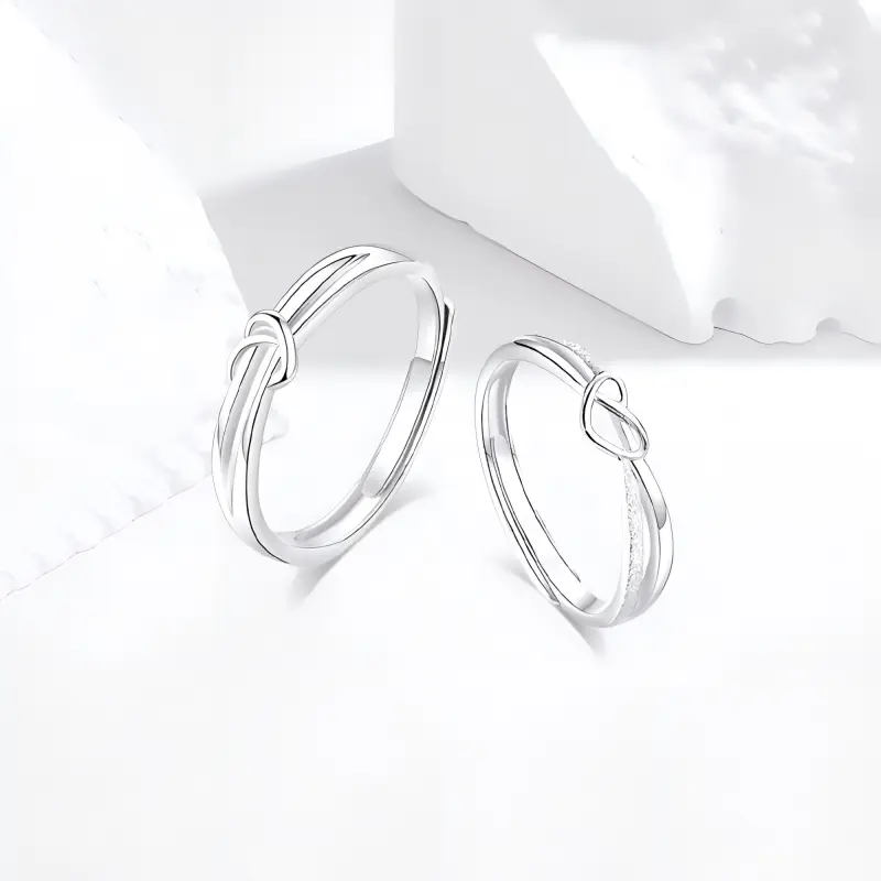 Phoenix Temple Jewelry 999 Fine Silver Rings Unisex-5