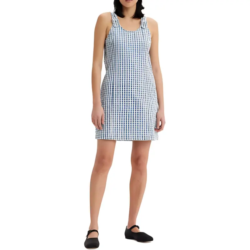 Levi’s Sleeveless Dress Women's White-1