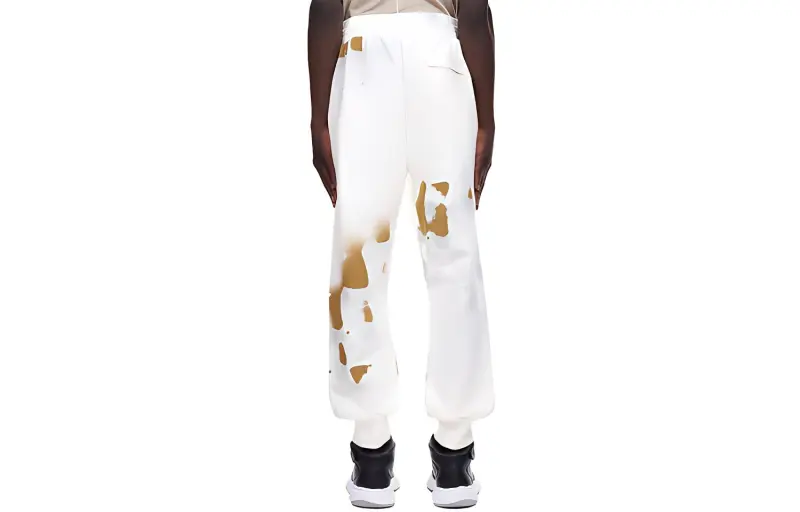 A COLD WALL* Knitted Sweatpants Men White-1