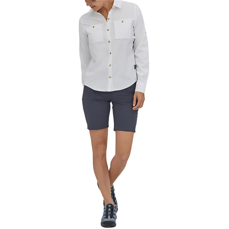 Patagonia Long Sleeved Self Guided Upf Hike Shirt Women's-3