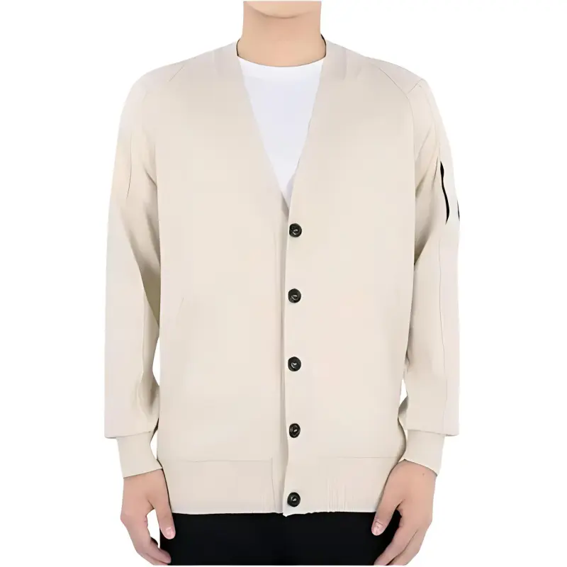 C.P.Company Lens Cotton Cardigan-4