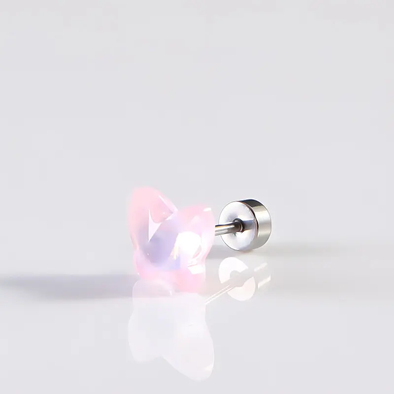 PAYMERY Titanium Steel Stud Earrings Unisex-5
