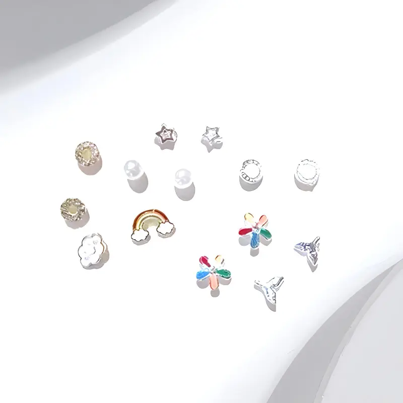 MIDNIGHT MOMENT Alloy Stud Earrings Women's-3