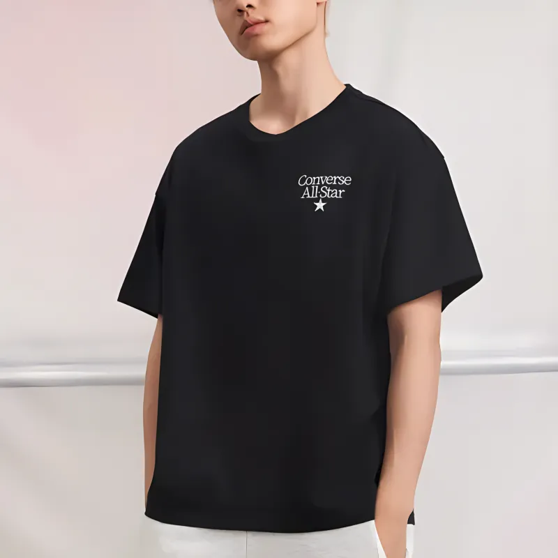 Converse T Shirts Men Black-1