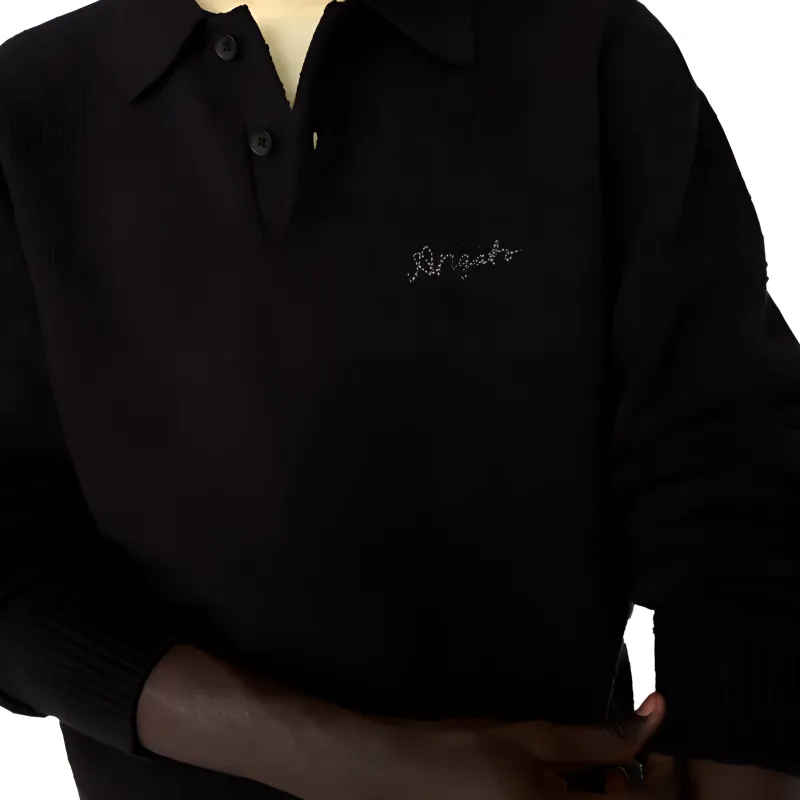 Axel Arigato Scribble Polo Sweatshirt-4