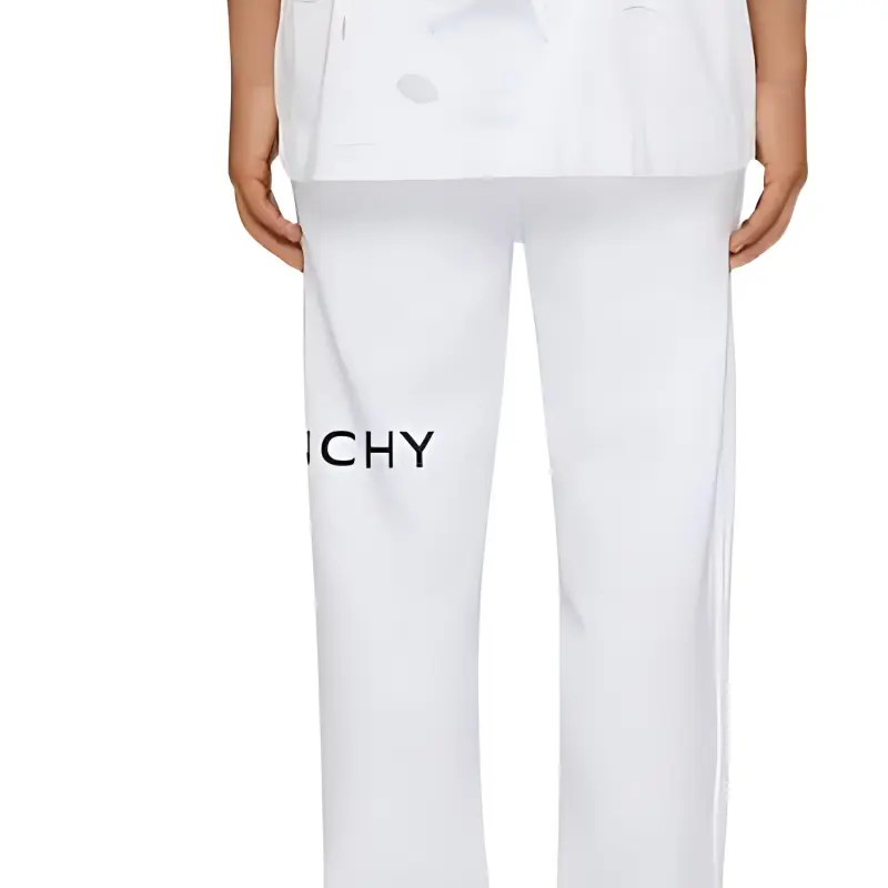 GIVENCHY GIVENCHY Archetype FW22 Knitted Sports Pants Men's White-4