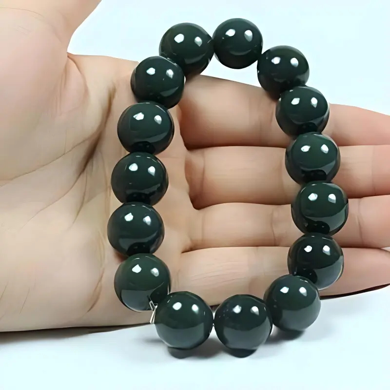 Gifts Hetian Jade Bracelets Green Jade Unisex-6