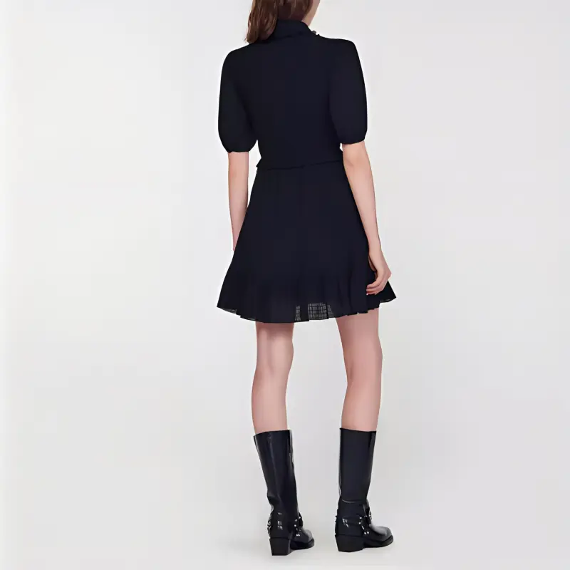 Sandro Short-sleeve Shirt Dress-1