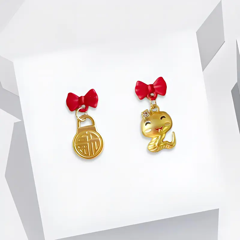 RINGLOVE Alloy Earrings Women's-2