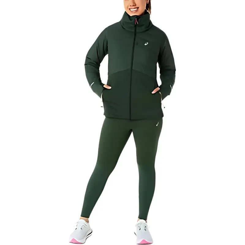 Asics Jackets Women's Green-1