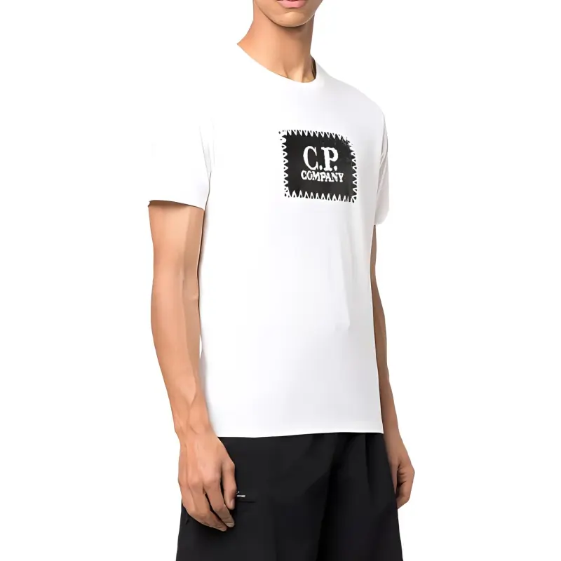 C.P.Company T Shirts Men White-3