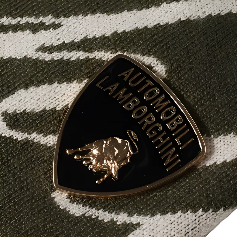 RHUDE X Automobili Lamborghini Script Knit Beanie-2