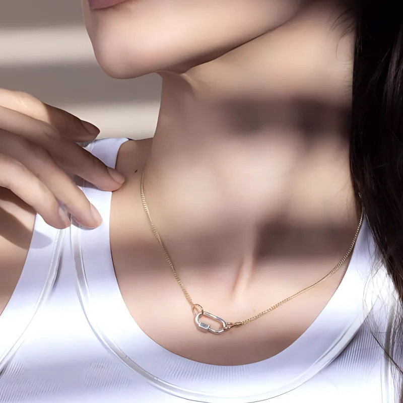 Marla Aaron 14kt Yellow Gold Fine Curb Chain Necklace-1