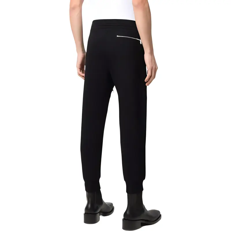 Neil Barrett Knitted Sweatpants Men Black-3