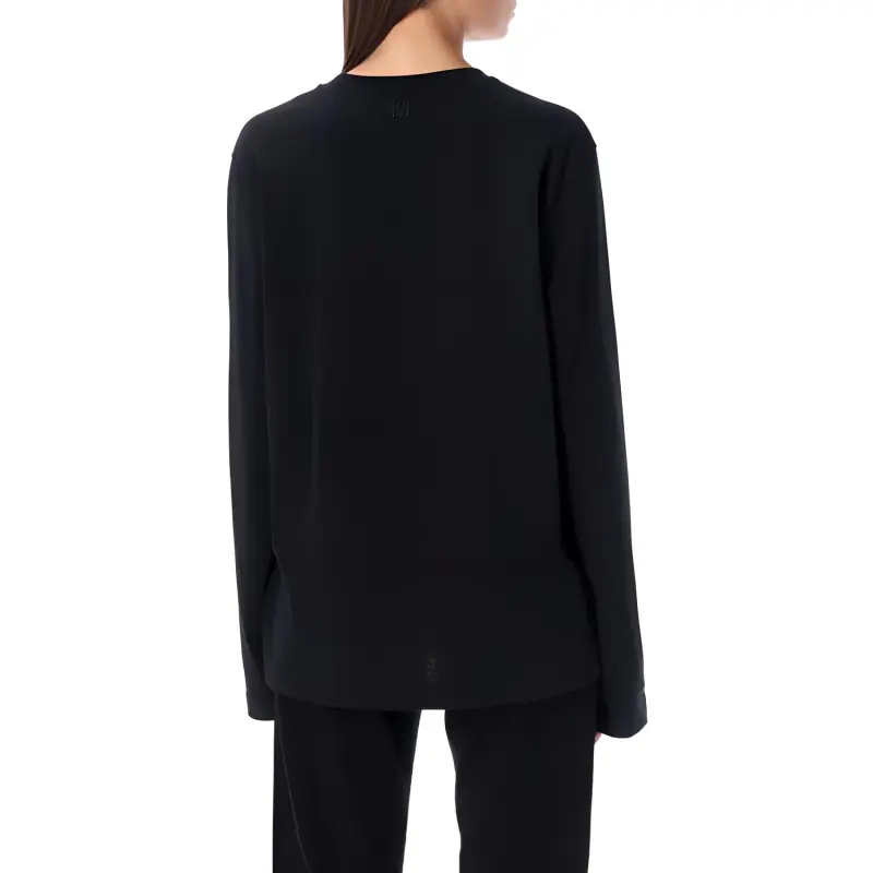 AMIPARIS Long Sleeve T Shirt 'Black'-1