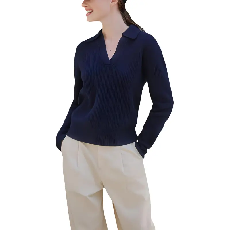 UNIQLO x CDC FW23 Sweater Women's Navy Blue-1