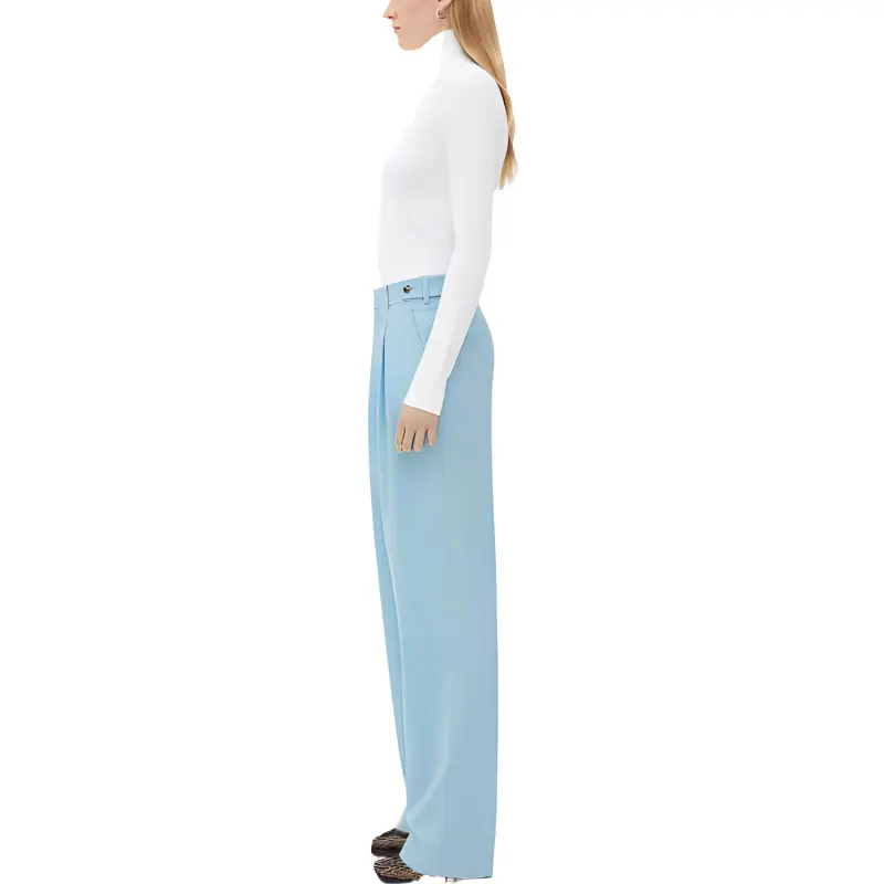 Bottega Veneta Lightweight Twill Tapered Trousers-3
