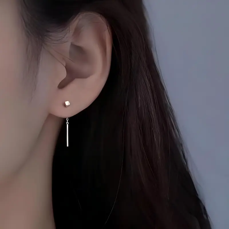 CARAT'S DIARY Alloy Drop Earrings Women's-2