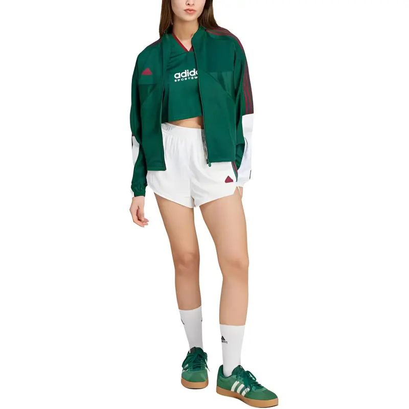 Adidas Free Shipping With AdiClub Tiro Cut 3-Stripes Crop Jersey-2