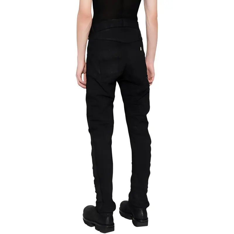 BORIS BIDJAN SABERI Distressed Drop crotch Skinny Trousers-2