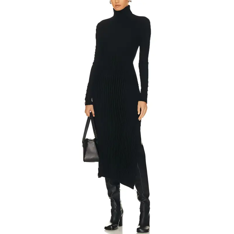 A.L.C. Long-Sleeved Dresses Women's Black-4