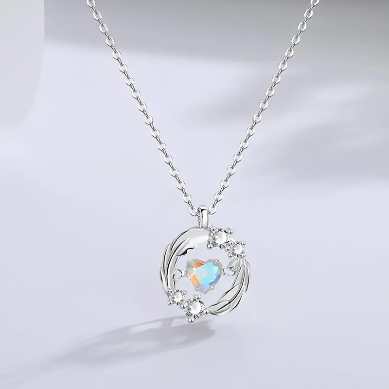 Zeroline S999 Fine Silver Necklaces Women's-3