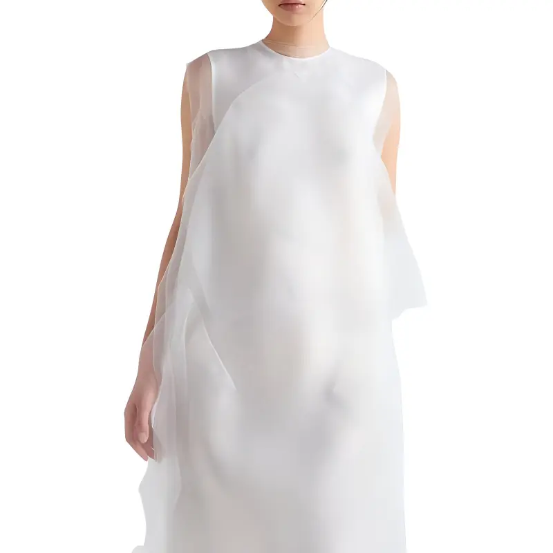 PRADA Technical Voile Dress-3