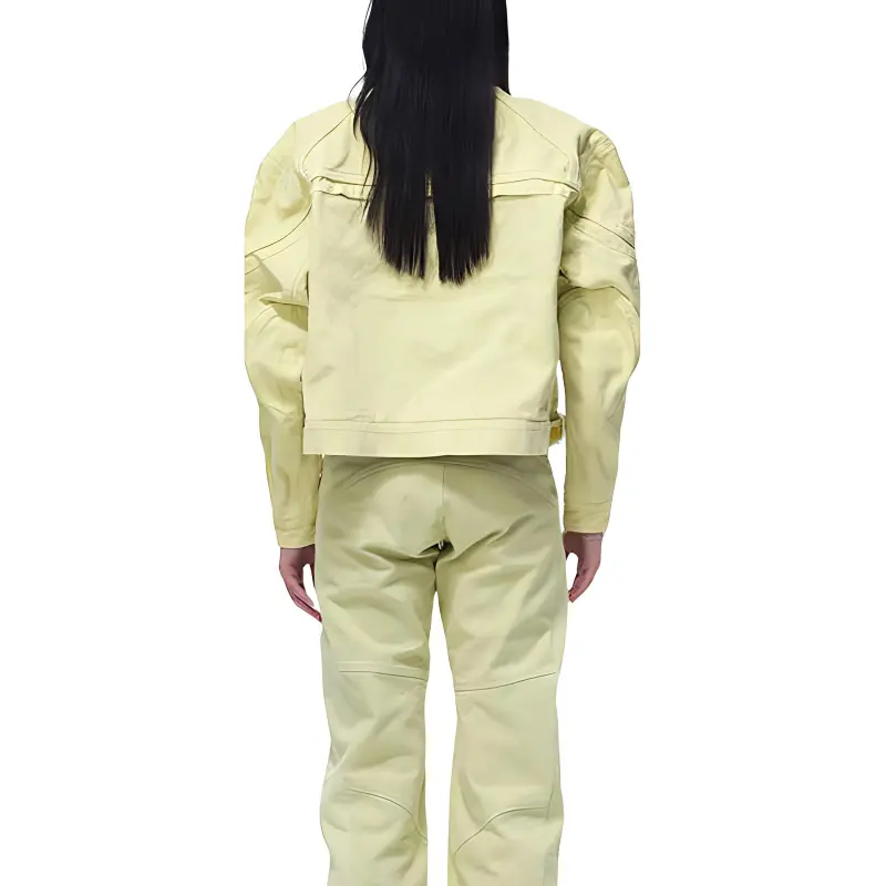 GREG ROSS Jackets Unisex Yellow Green-1