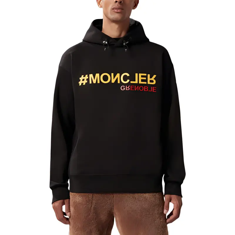 Moncler Grenoble Sweatshirts Men Black-2