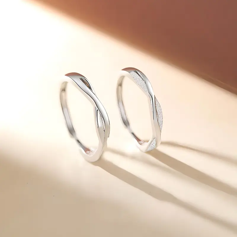 PIARA Rings Unisex Silver-1