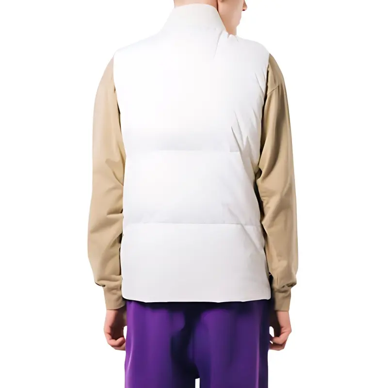 LACOSTE Vests Men White-4