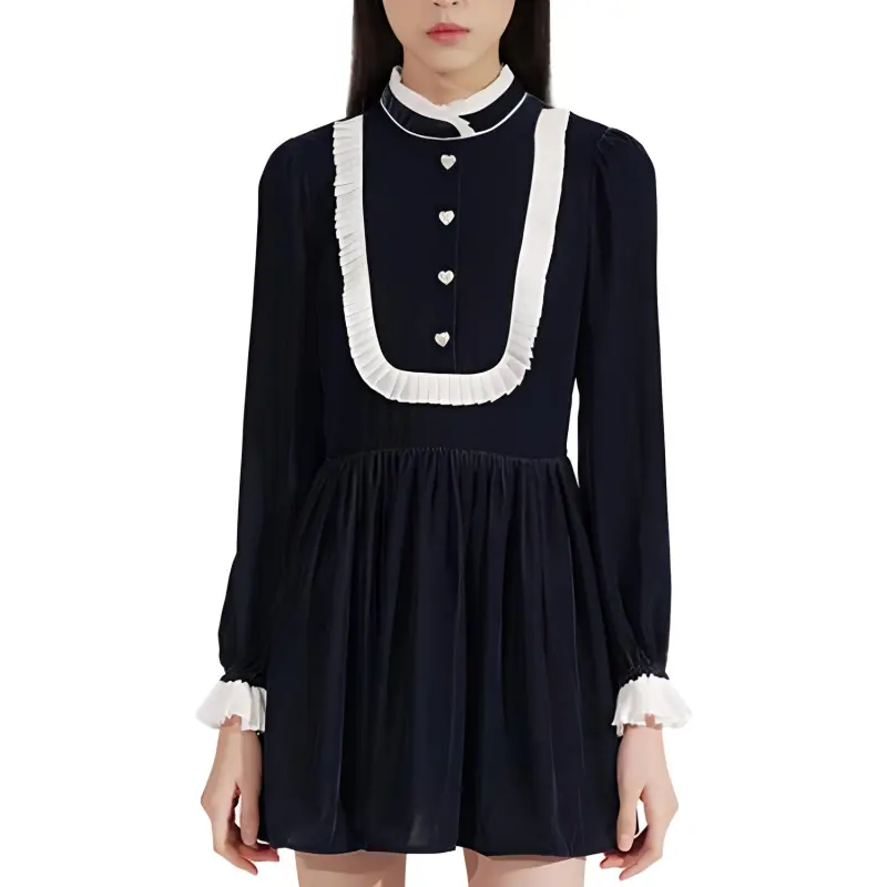 Self portrait Long Sleeved Dress Women's-1