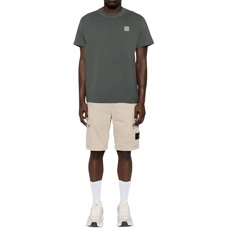 STONE ISLAND Cotton Jersey T shirt-2
