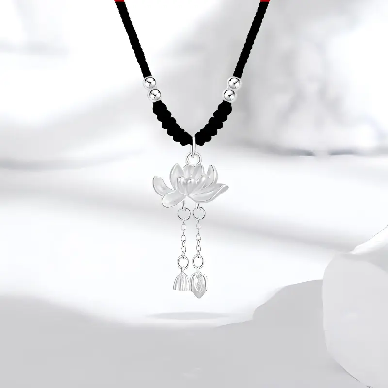 JUICY GRAPE Sterling Silver Necklaces Women's-4