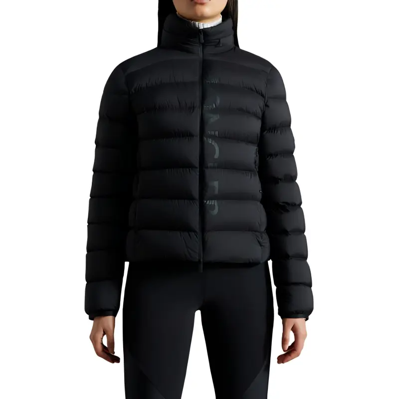 Moncler Cerces Short Down Jacket Down Jacket Women's Black-4