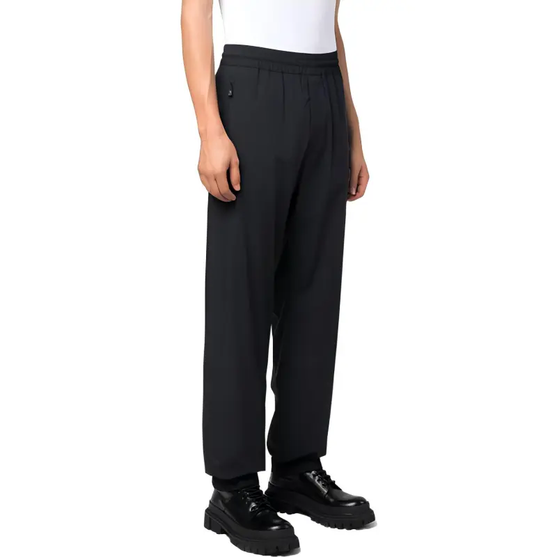 Moncler Logo print Straight leg Trousers-2