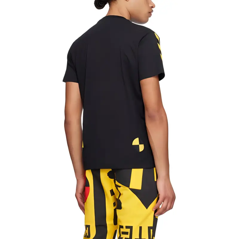 WALTER VAN BEIRENDONCK Danger Cotton T shirt-1