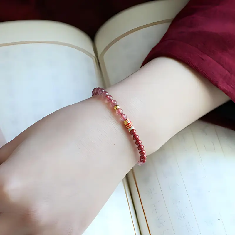 WEST ISLAND Reconstructed Cinnabar Bracelets Women's-2