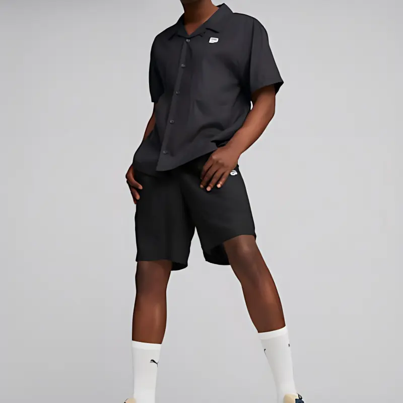 PUMA Downtown Collection SS23 Downtown Collection Shirt Men's Black-2