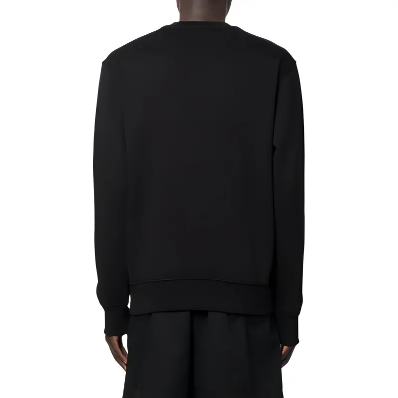 VERSACE JEANS Sweatshirts Men Black-2