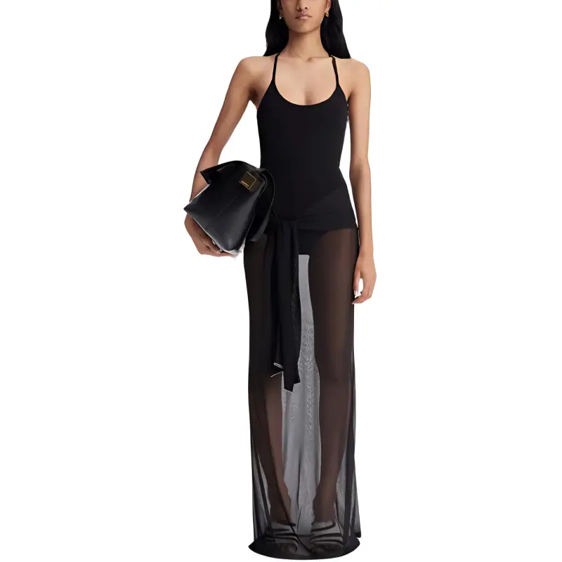 Jacquemus Slip Dresses Women's Black-2