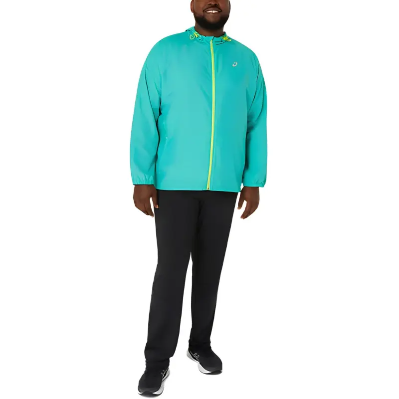 Asics Unisex Pr Lyte Packable Jacket Jackets Coats Men's Green-3