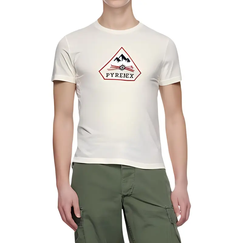 PYRENEX Logo-print Short-sleeved T-shirt-2