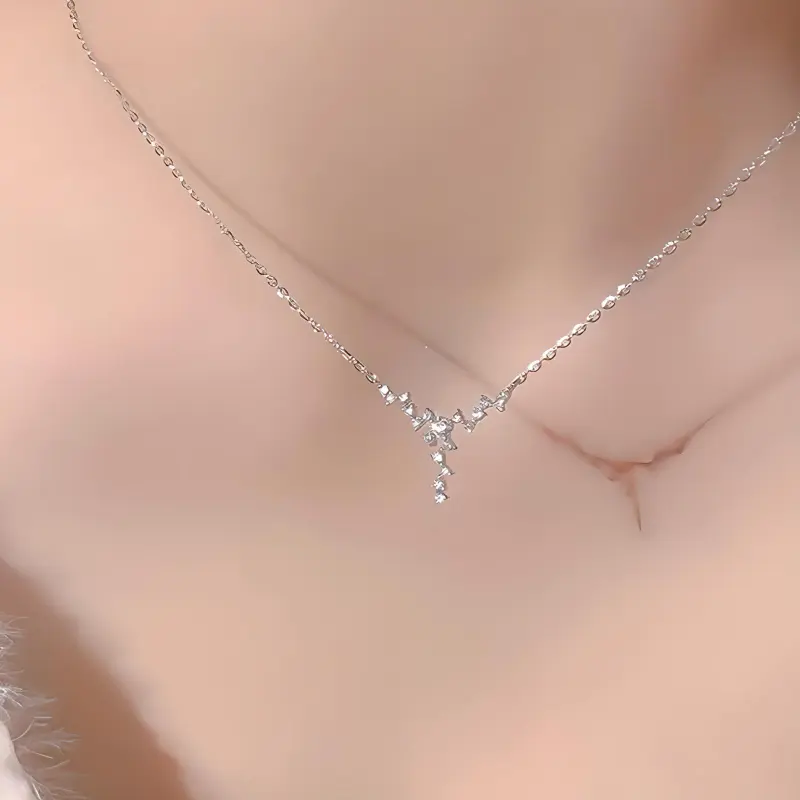 FROMLOVER 925 Sterling Silver Necklaces Women's-3