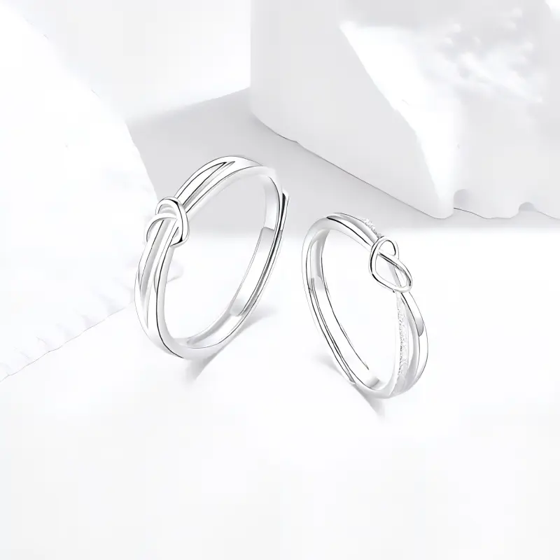 CHINA GOLD Sterling Silver Rings Unisex-3