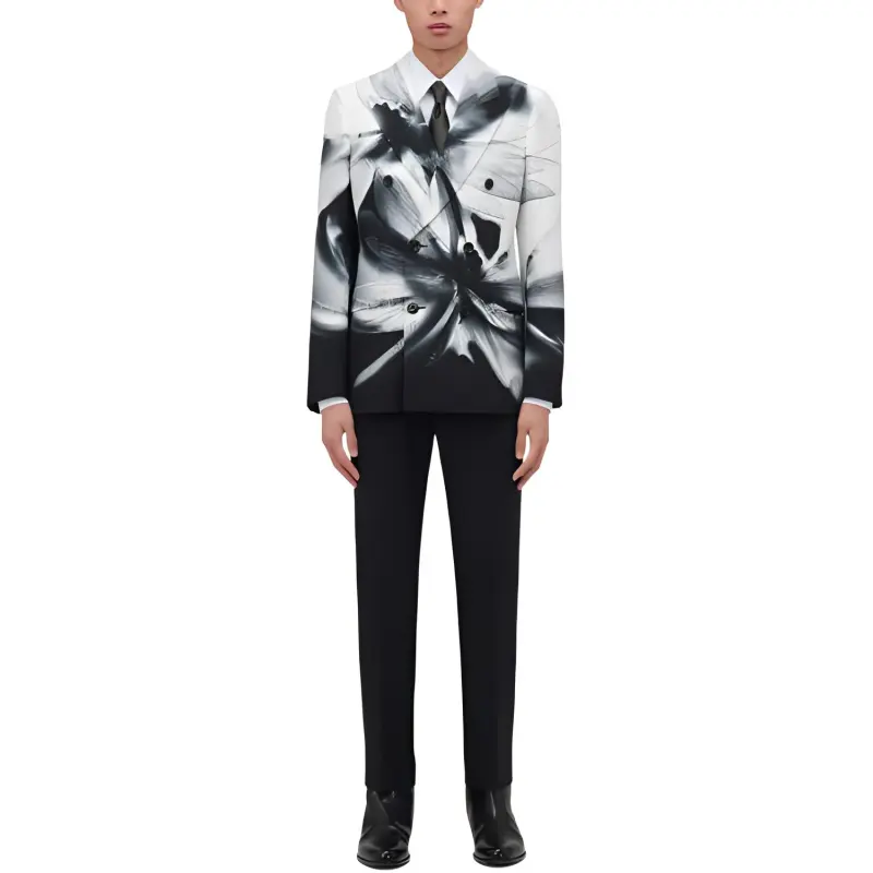 Alexander McQueen Dragonfly Shadow Double breasted Blazer-1