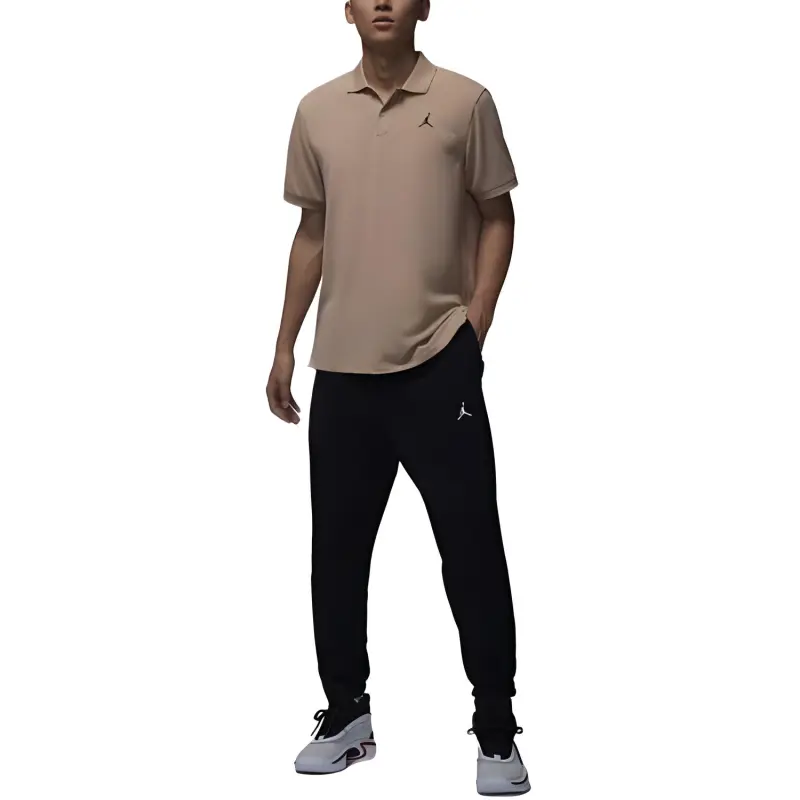 Jordan Sport Dri-FIT Polo Shirt Men's Jute/Black-2